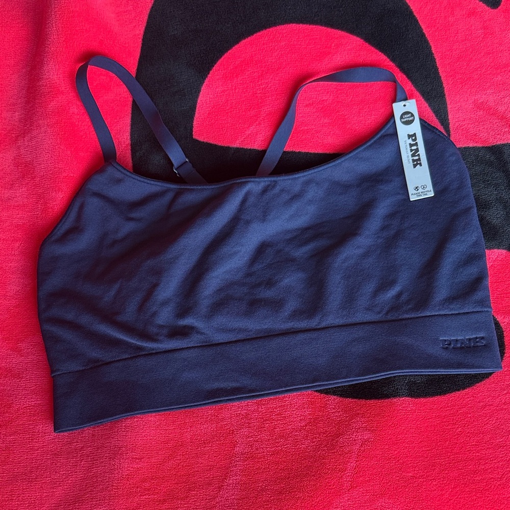 PINK Victoria's Secret Deep Blue Bralette